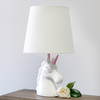 Simple Designs Simple Designs Sparkling Pink and White Unicorn Table Lamp LT1078-PNK